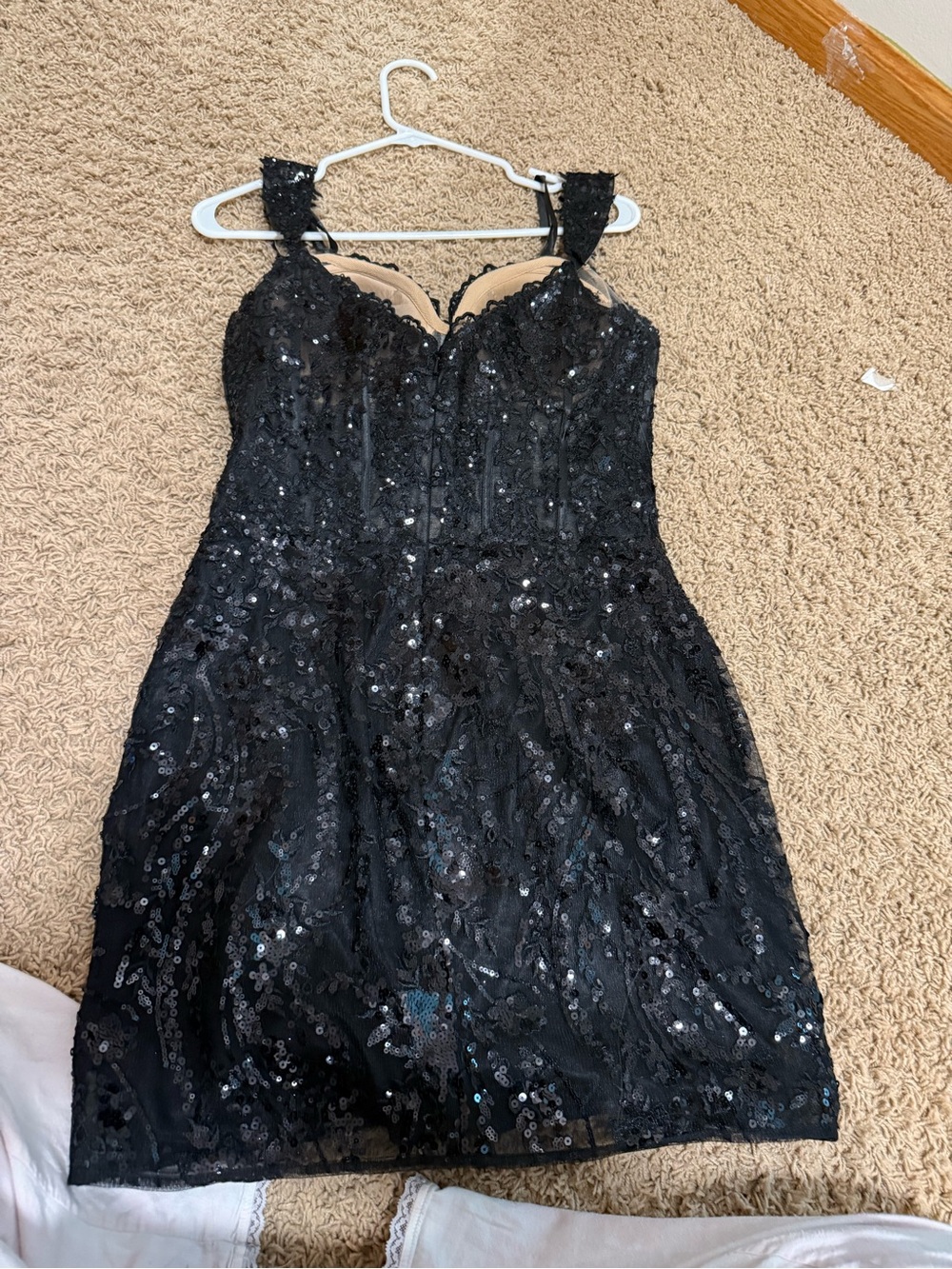 Sherri Hill Black Dress - Picture 4 of 7